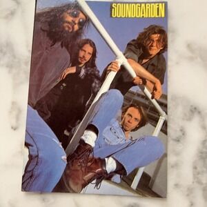 Soundgarden Musician Printed In England Postcard Unused Vtg